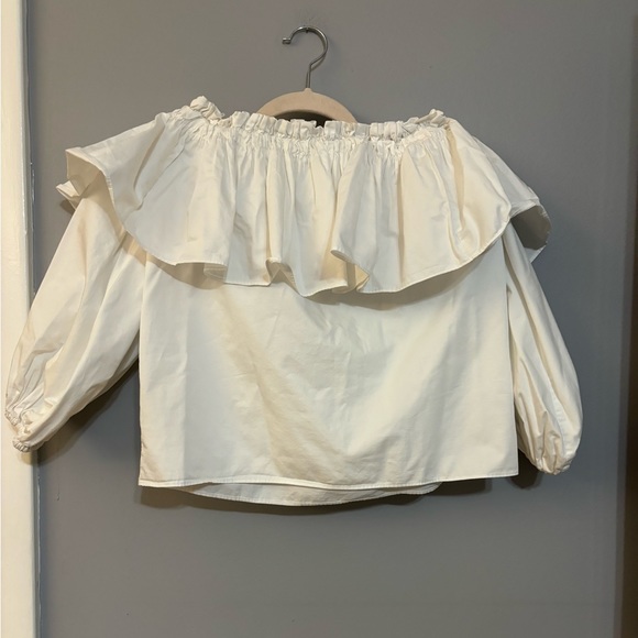 Alexis Barbie Off Shoulder Ruffle Top - Picture 7 of 8